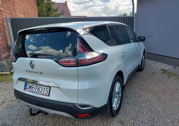 Renault Espace cena 52600 przebieg: 141800, rok produkcji 2015 z Wrocław małe 191